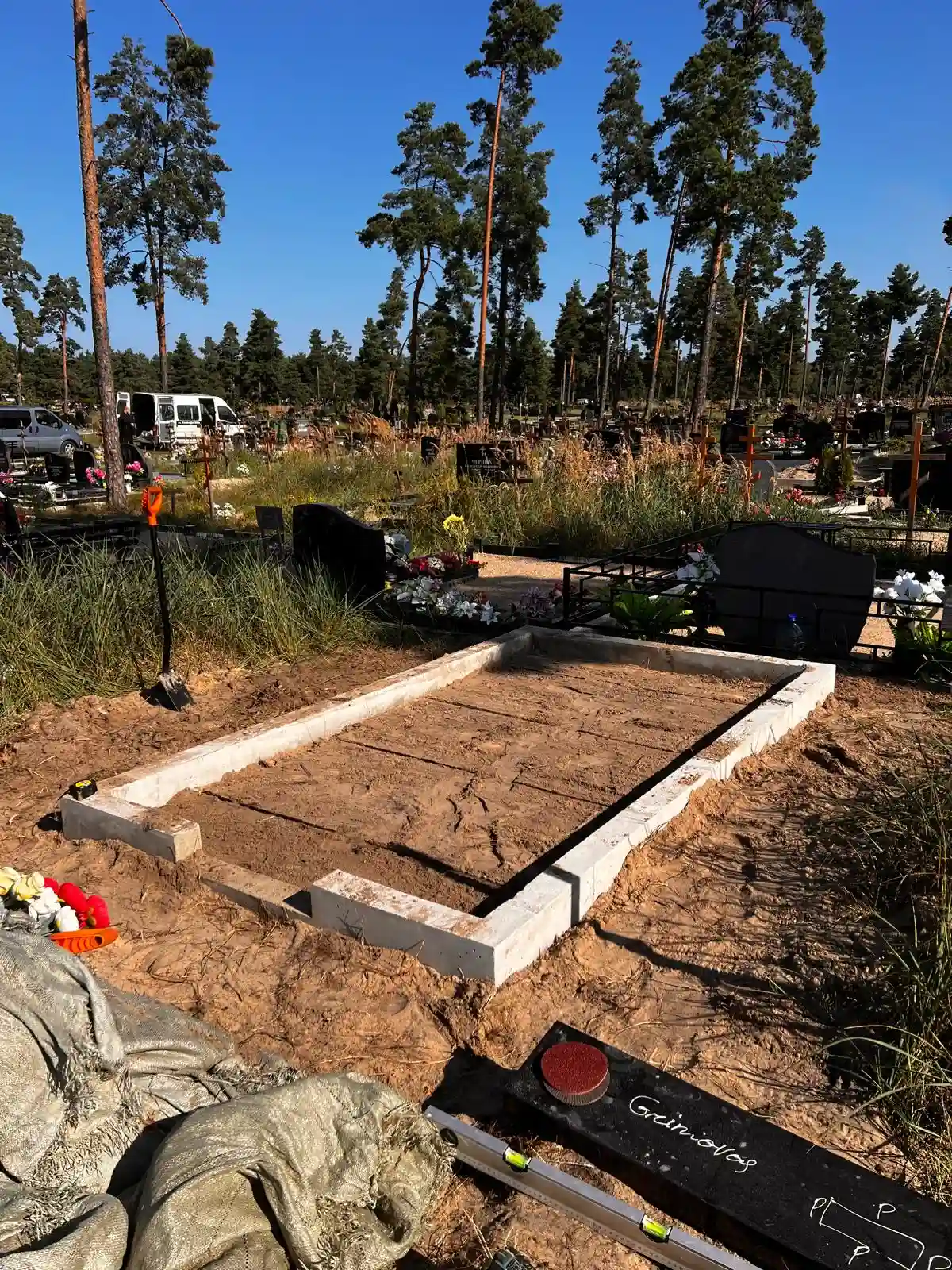 pamatu virsmas izlīdzināšana