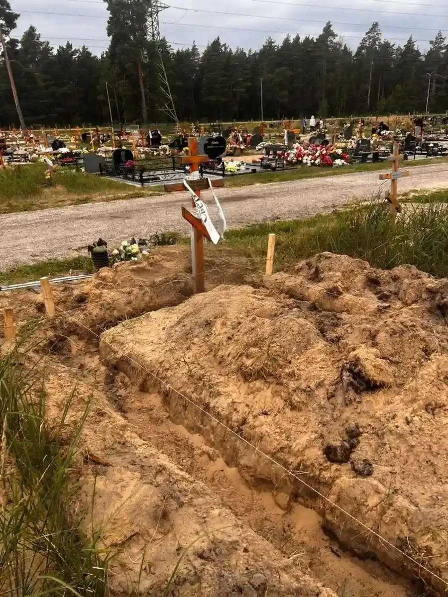 kapavietas pamatu sagatavošanas darbi